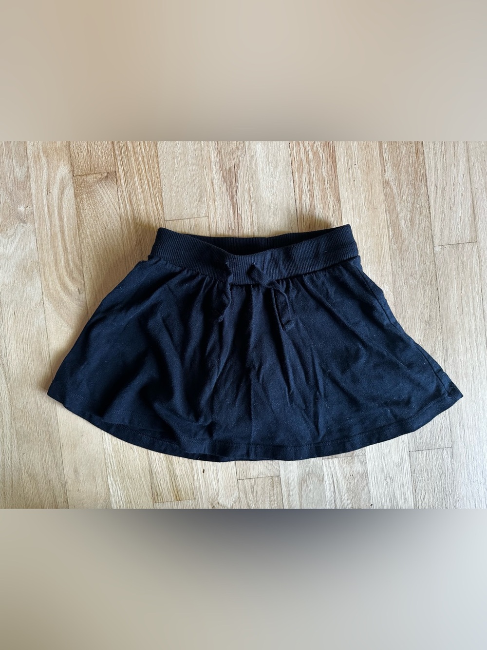 Old Navy Black Girls' Drawstring Skirt Sz S 6/7